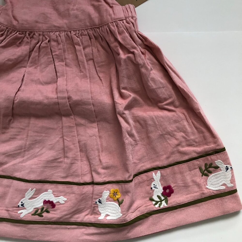 NWT Mini Boden Cord Applique Pinafore - Picture 7 of 8